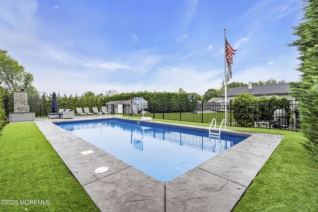 20 Delaware Ave, West Long Branch, NJ 07764 - view of pool
