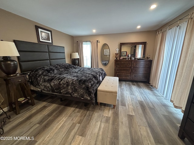 56 Turnberry Cir Unit 138, Toms River, NJ 08753 - bedroom with wood finished floors and recessed lighting