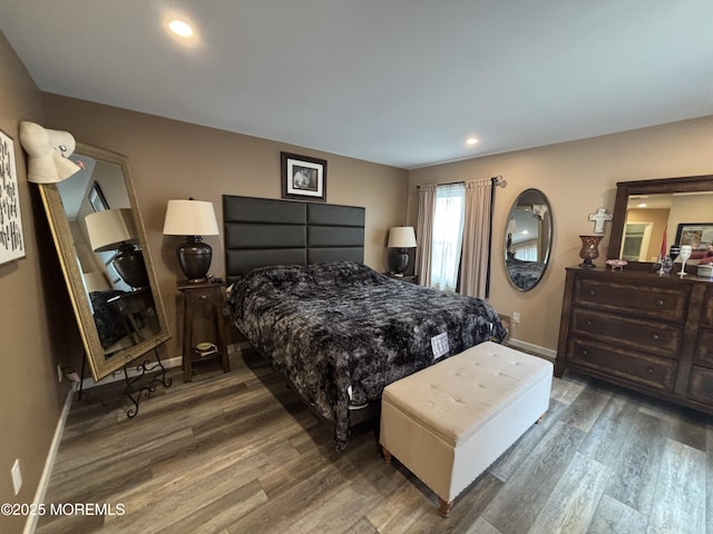 56 Turnberry Cir Unit 138, Toms River, NJ 08753 - bedroom with wood finished floors, baseboards, and recessed lighting