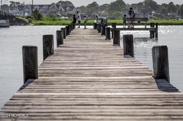 34 Broad St Unit 306, Manasquan, NJ 08736 - dock with a water view