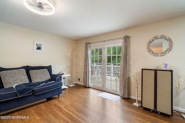 20 Sugarbush Rd, Howell, NJ 07731 - sitting room featuring wood finished floors and baseboards