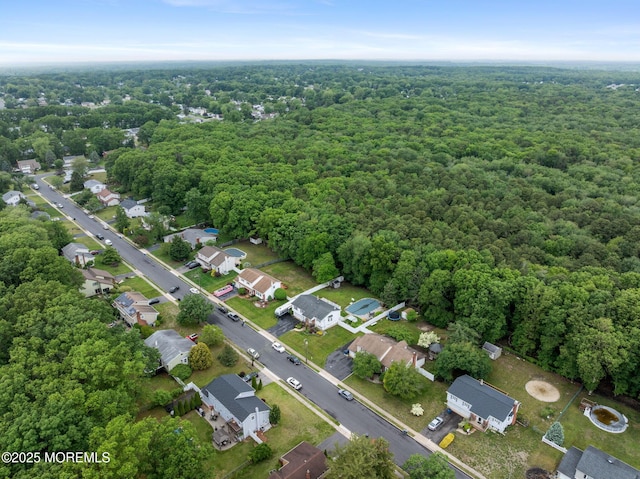 20 Sugarbush Rd, Howell, NJ 07731 - aerial overview of property's location featuring a forest and nearby suburban area