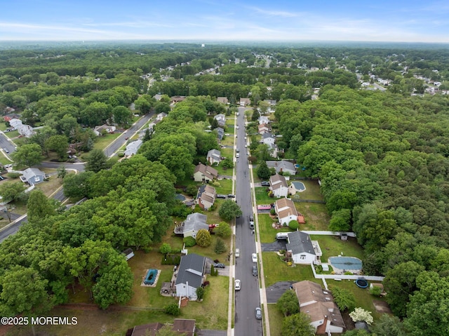 20 Sugarbush Rd, Howell, NJ 07731 - aerial view of residential area featuring a forest