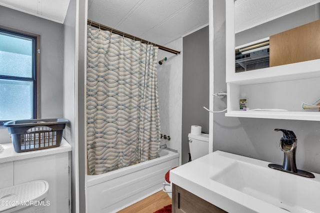 66 Douglas Dr, Jackson, NJ 08527 - full bath featuring toilet, shower / tub combo, and vanity