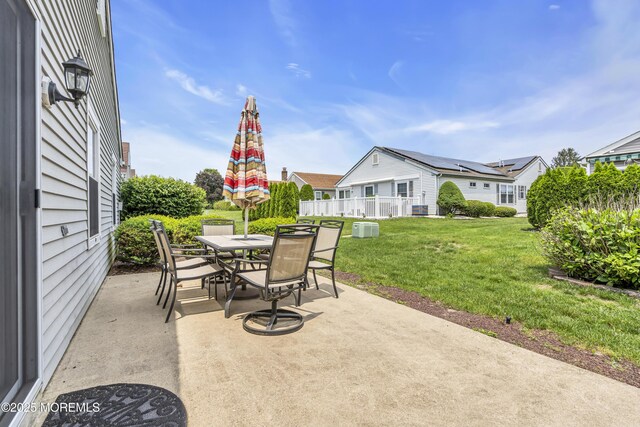 28 Mansfield Ave, Manchester, NJ 08759 - view of patio featuring outdoor dining space