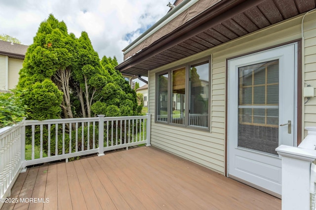 28 Fir Rd Unit 21, Manahawkin, NJ 08050 - view of wooden deck