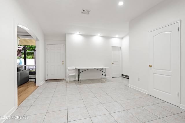 606 Deal Rd, Oakhurst, NJ 07755 - foyer entrance featuring recessed lighting and arched walkways