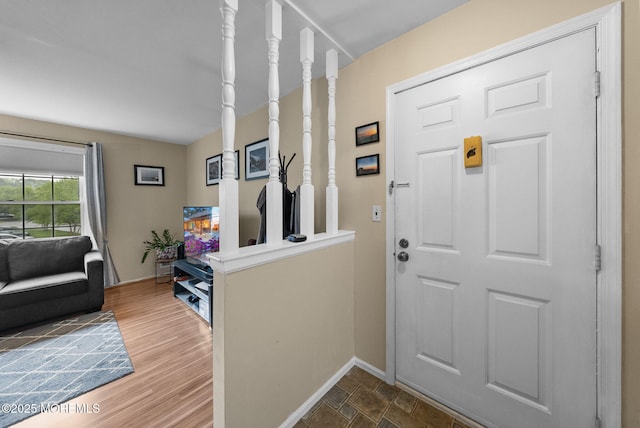 516 Wellington Pl, Aberdeen, NJ 07747 - foyer entrance with baseboards