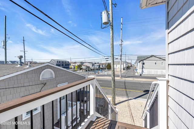 123 W Cove Way, Lavallette, NJ 08735 - balcony with a residential view