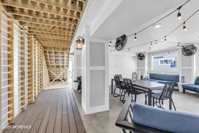 123 W Cove Way, Lavallette, NJ 08735 - deck featuring outdoor dining area