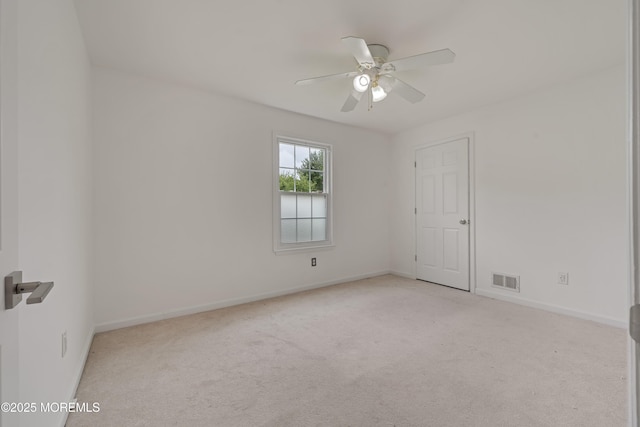 717 Zlotkin Cir Unit 1, Freehold, NJ 07728 - carpeted spare room featuring ceiling fan and baseboards
