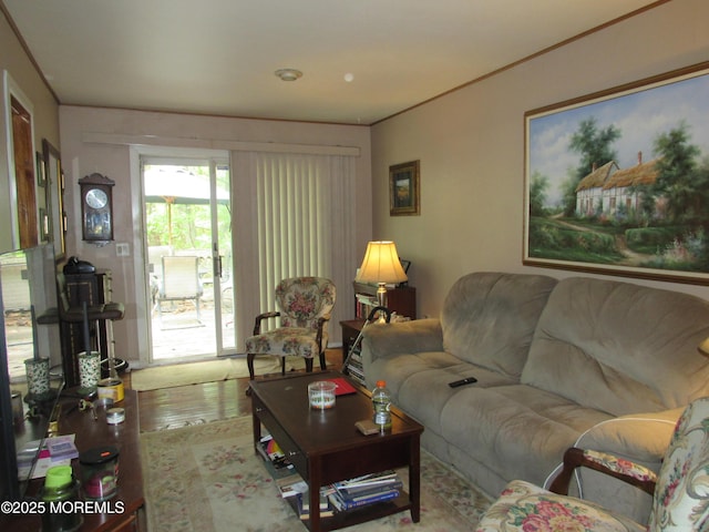 138 N Cooks Bridge Rd, Jackson, NJ 08527 - living area with wood finished floors