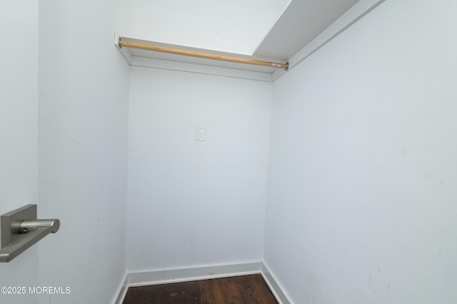 68 Elm St, Beachwood, NJ 08722 - walk in closet featuring dark wood finished floors