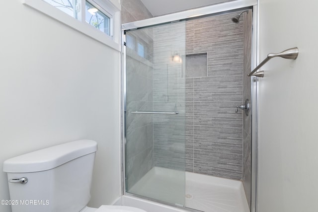 68 Elm St, Beachwood, NJ 08722 - full bathroom with toilet and a shower stall
