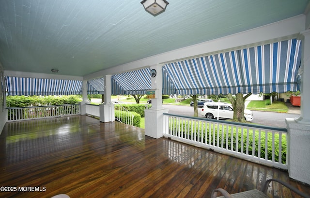 503 Page Ave, Allenhurst, NJ 07711 - view of unfurnished sunroom