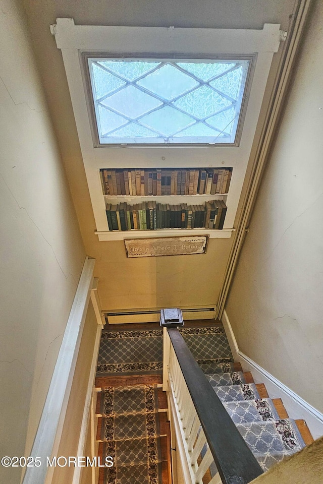 503 Page Ave, Allenhurst, NJ 07711 - staircase featuring baseboards