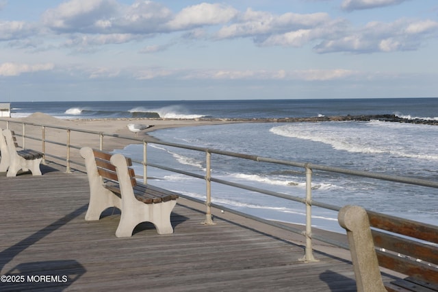 503 Page Ave, Allenhurst, NJ 07711 - dock with a water view