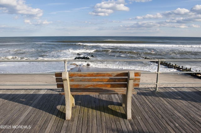 503 Page Ave, Allenhurst, NJ 07711 - water view with nearby beach
