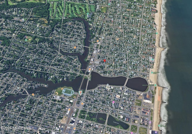 503 Page Ave, Allenhurst, NJ 07711 - aerial view of property's location