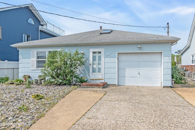 21 Clearwater Way, Toms River, NJ 08753 - view of front of home with concrete driveway and a shingled roof