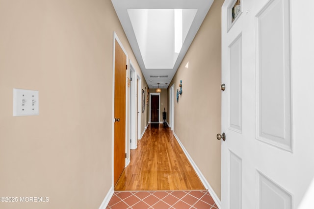 21 Clearwater Way, Toms River, NJ 08753 - hallway with baseboards and tile patterned flooring