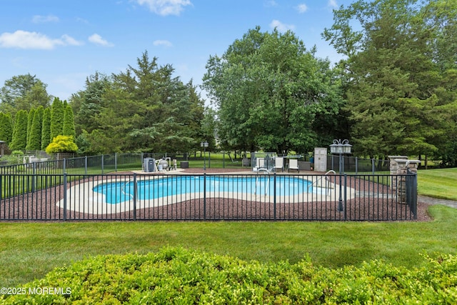 7 Topaz Dr, Jackson, NJ 08527 - view of pool with a patio