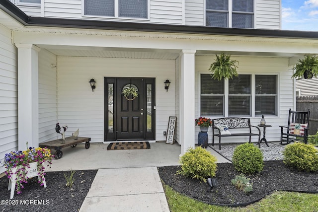62 E 5th St, Howell, NJ 07731 - property entrance featuring a porch
