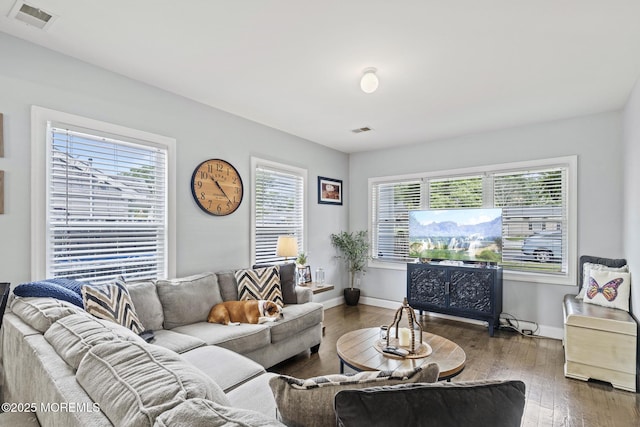 62 E 5th St, Howell, NJ 07731 - living area featuring plenty of natural light and baseboards