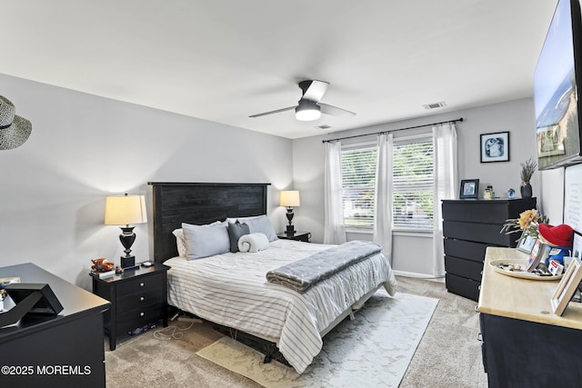 62 E 5th St, Howell, NJ 07731 - carpeted bedroom featuring ceiling fan and an office area