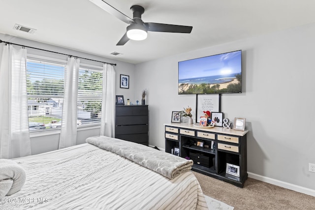62 E 5th St, Howell, NJ 07731 - carpeted bedroom with baseboards and ceiling fan