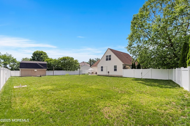 11 Adler Cir, Lumberton, NJ 08048 - view of yard featuring an outdoor structure