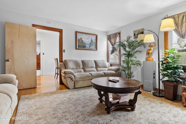 1020 Raritan Ave, Highland Park, NJ 08904 - living area featuring wood finished floors