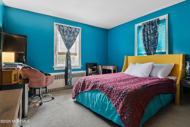 1020 Raritan Ave, Highland Park, NJ 08904 - carpeted bedroom featuring radiator heating unit