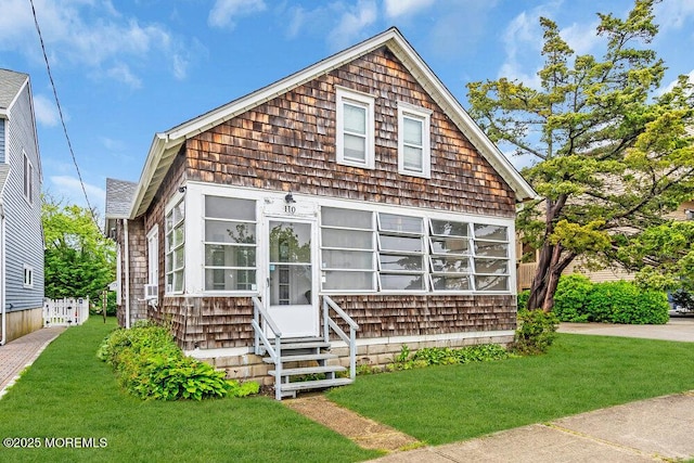 110 2nd Ave, Seaside Park, NJ 08752 - view of front of house featuring entry steps