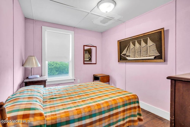 110 2nd Ave, Seaside Park, NJ 08752 - bedroom with wood finished floors and baseboards