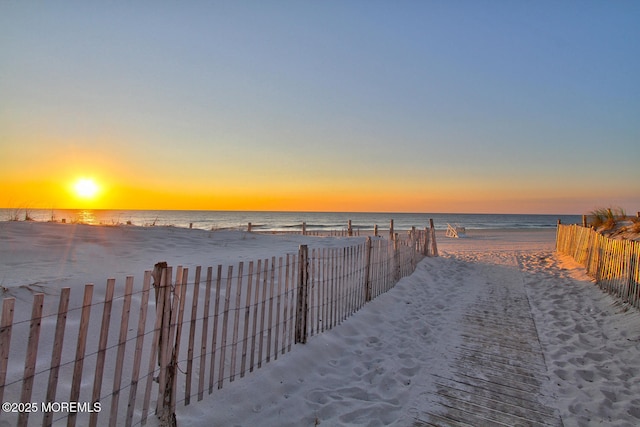 110 2nd Ave, Seaside Park, NJ 08752 - water view featuring nearby beach
