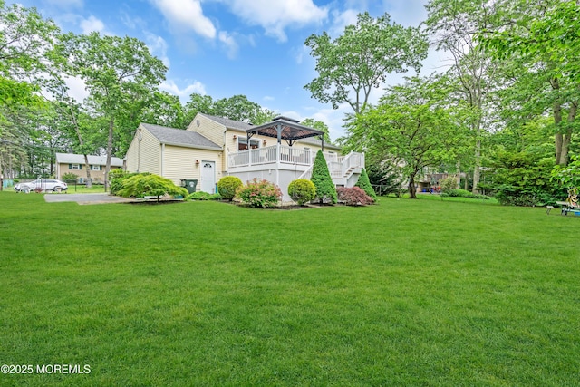 50 Darien Rd, Howell, NJ 07731 - back of property with a yard