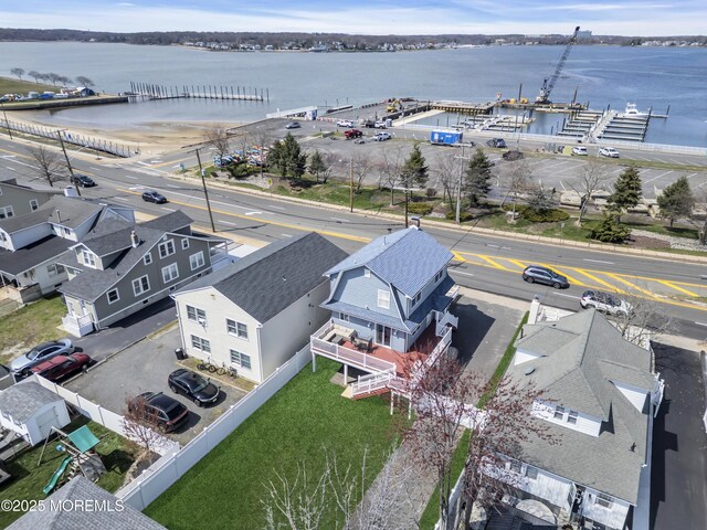 1204 River Rd, Belmar, NJ 07719 - aerial view of a nearby body of water