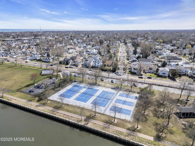 1204 River Rd, Belmar, NJ 07719 - aerial view of property's location with nearby suburban area