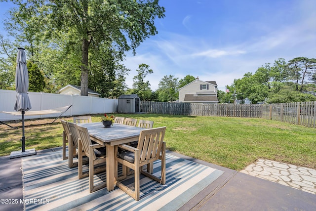 17 Maplewood Dr, Middletown, NJ 07748 - view of patio / terrace with outdoor dining area