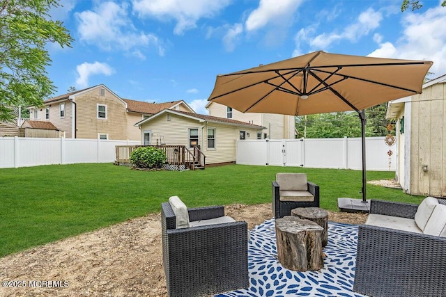 908 Green Grove Rd, Ocean Twp, NJ 07712 - view of patio / terrace with a wooden deck