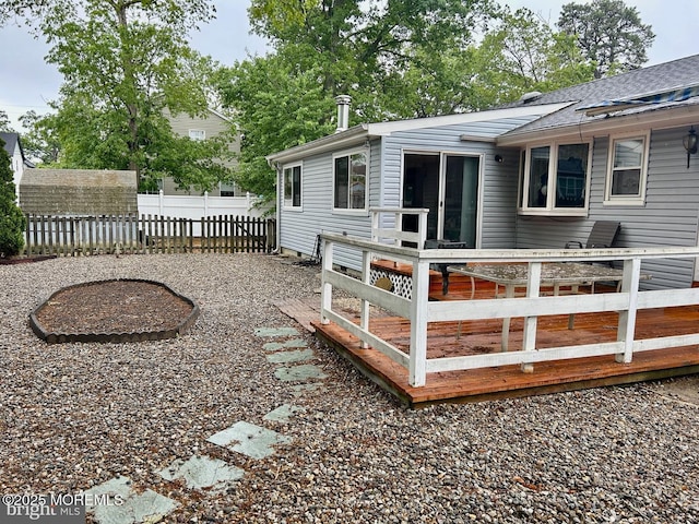 504 Windsor St, Forked River, NJ 08731 - view of wooden deck