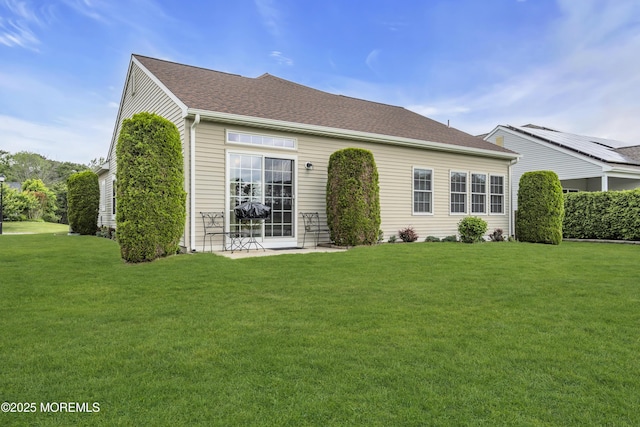 46 Pancoast Rd, Waretown, NJ 08758 - view of front facade with a front lawn