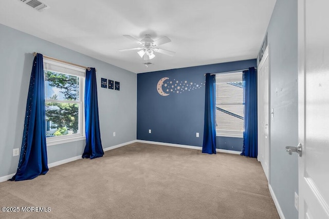 85 Main Bayway, Toms River, NJ 08753 - spare room with carpet, ceiling fan, and baseboards