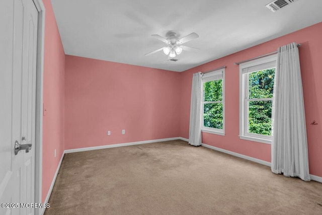 85 Main Bayway, Toms River, NJ 08753 - carpeted spare room featuring baseboards and ceiling fan