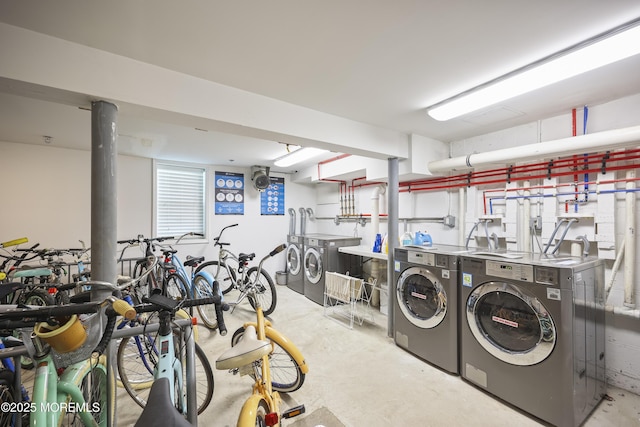 803 Ocean Ave Unit 7, Bradley Beach, NJ 07720 - shared laundry with washing machine and dryer