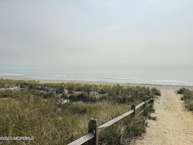 909 Leighton Ave, Point Pleasant, NJ 08742 - view of yard featuring view of water and beach
