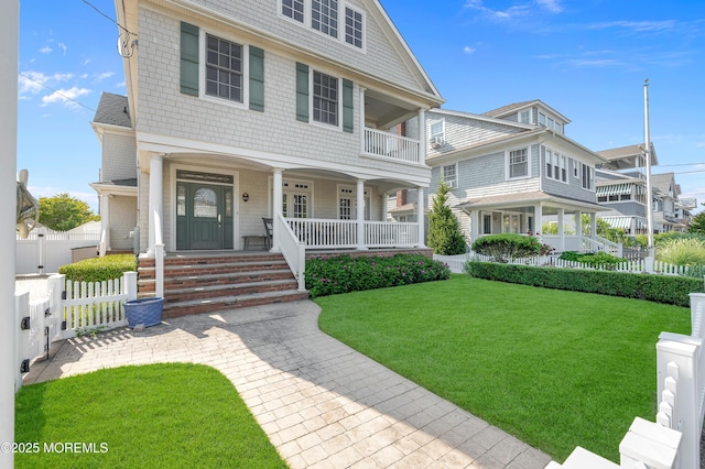 842 E Ave, Bay Head, NJ 08742 - view of front of house featuring a porch