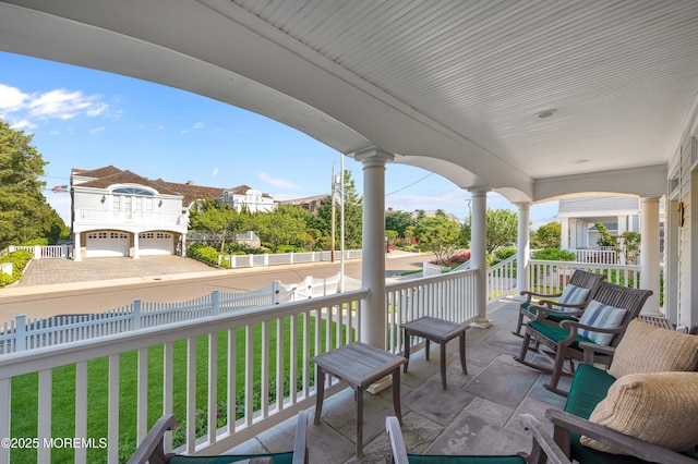 842 E Ave, Bay Head, NJ 08742 - view of covered porch
