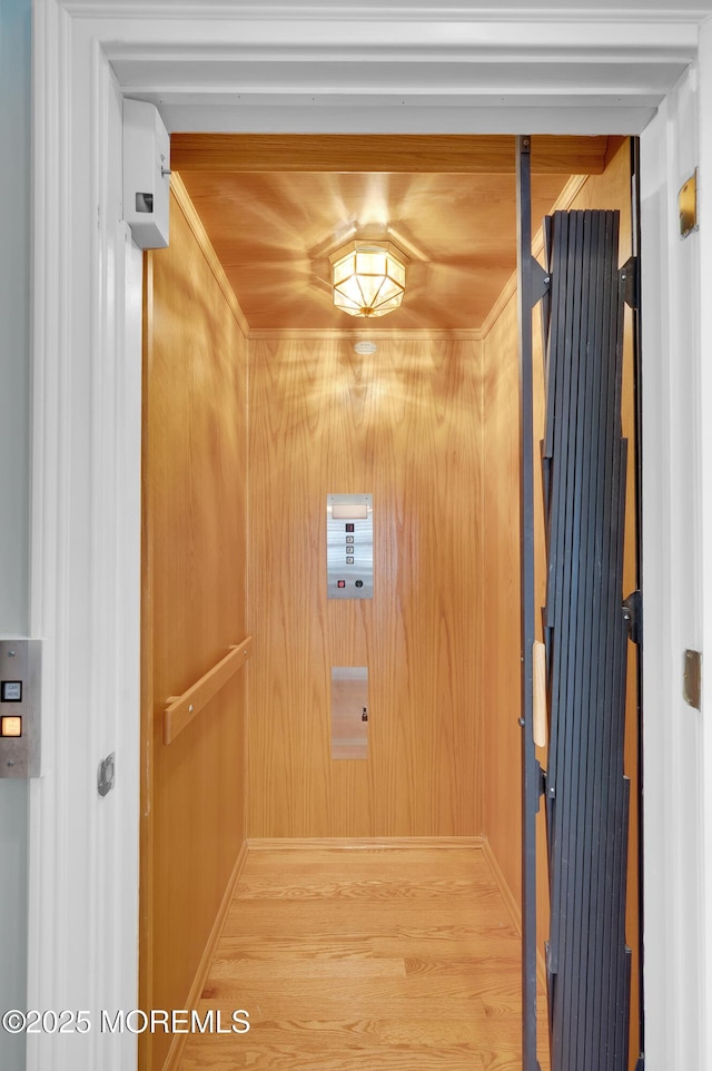842 E Ave, Bay Head, NJ 08742 - elevator featuring wood finished floors and baseboards